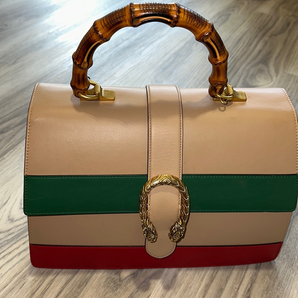 Gucci Dionysus LARGE Bamboo Handle.
